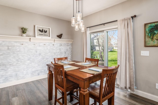 6148 Ryan Woods Way, Hilliard, OH 43026 - dining room featuring wood finished floors and baseboards
