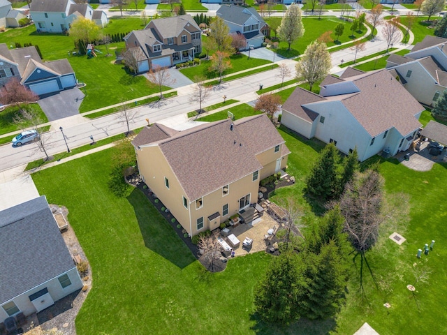 6148 Ryan Woods Way, Hilliard, OH 43026 - drone / aerial view featuring a residential view