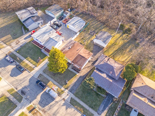 1664 Deporres Dr, Columbus, OH 43219 - birds eye view of property