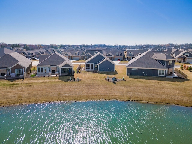 5678 Arcadian Ave, Hilliard, OH 43026 - drone / aerial view featuring a residential view