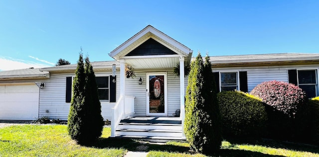 view of front of home featuring an attached garage