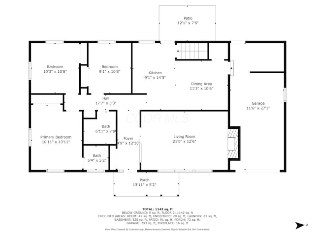 101 Cherokee Dr, Westerville, OH 43081 - floor plan