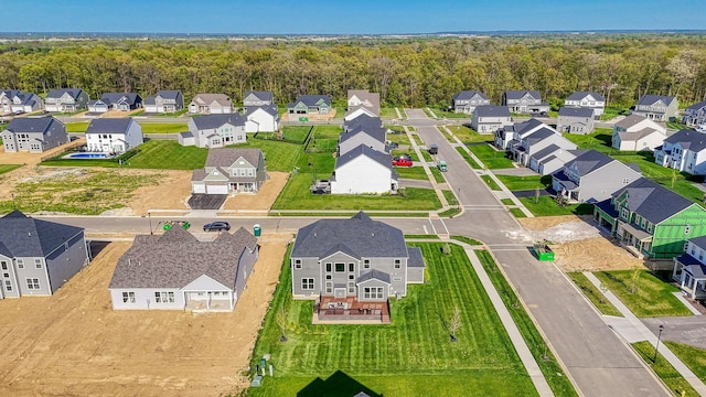 5511 Timber Heights Ln, Grove City, OH 43123 - drone / aerial view featuring a residential view