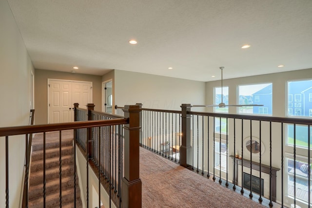 5511 Timber Heights Ln, Grove City, OH 43123 - hallway with carpet and recessed lighting