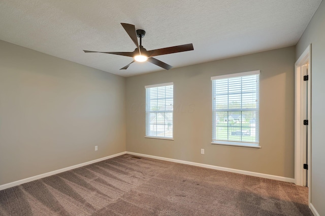 5511 Timber Heights Ln, Grove City, OH 43123 - spare room with plenty of natural light, baseboards, and dark carpet