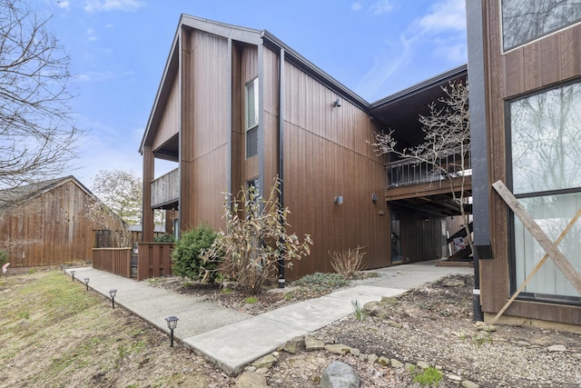 view of side of home