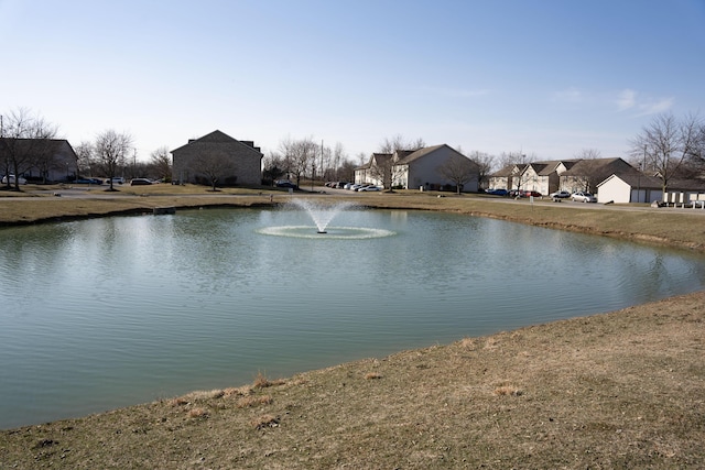 water view with a residential view