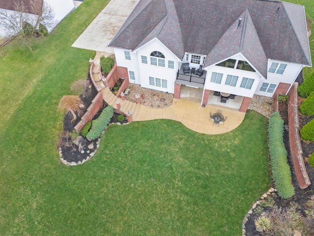 bird's eye view