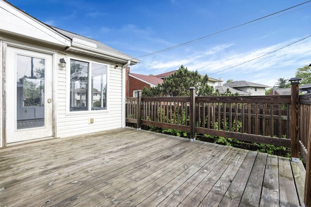 view of deck