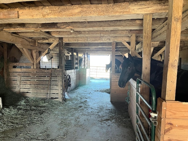 view of stable