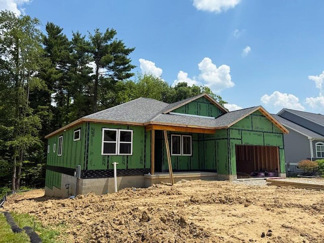 2010 Ridgebrook Rd, Lancaster, OH 43130 - unfinished property featuring board and batten siding and a porch