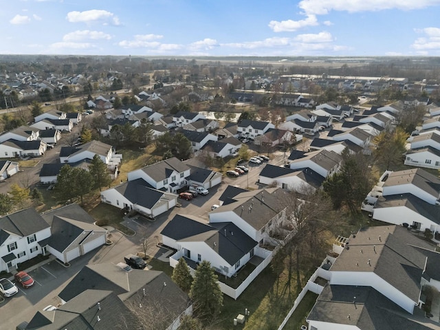 birds eye view of property featuring a residential view