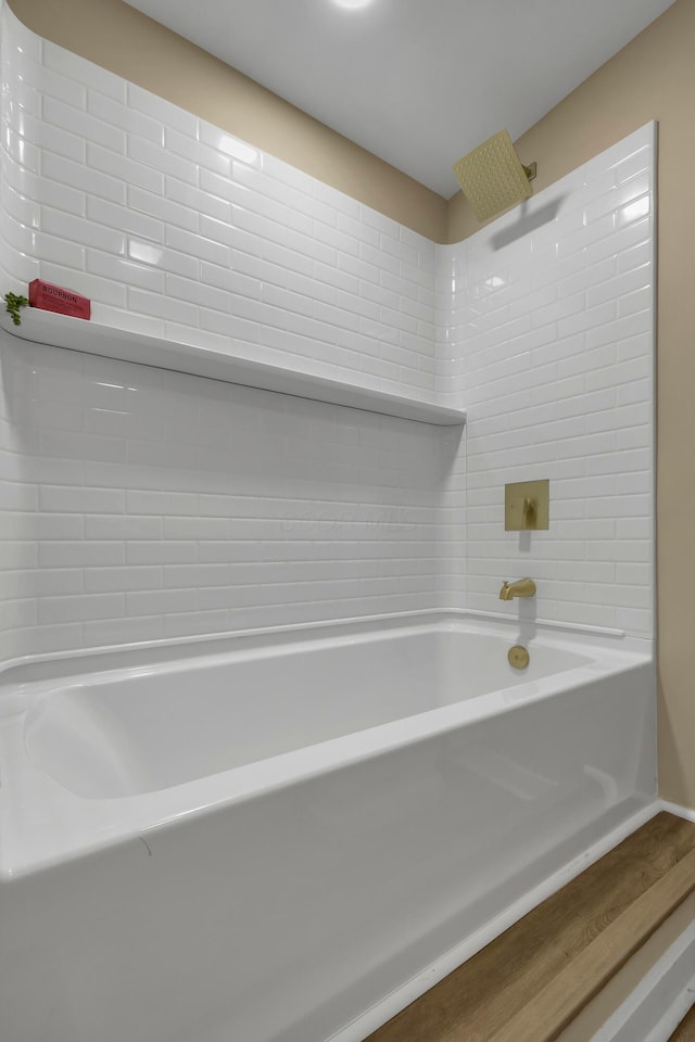 bathroom featuring shower / washtub combination