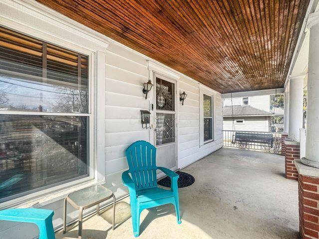 812 S Main St, Urbana, OH 43078 - view of patio / terrace with a porch