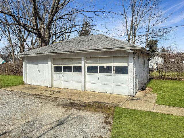 812 S Main St, Urbana, OH 43078 - view of detached garage