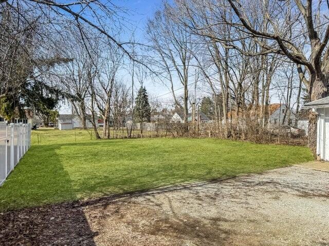 812 S Main St, Urbana, OH 43078 - view of yard with fence