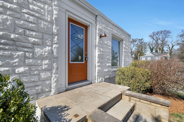 view of property entrance