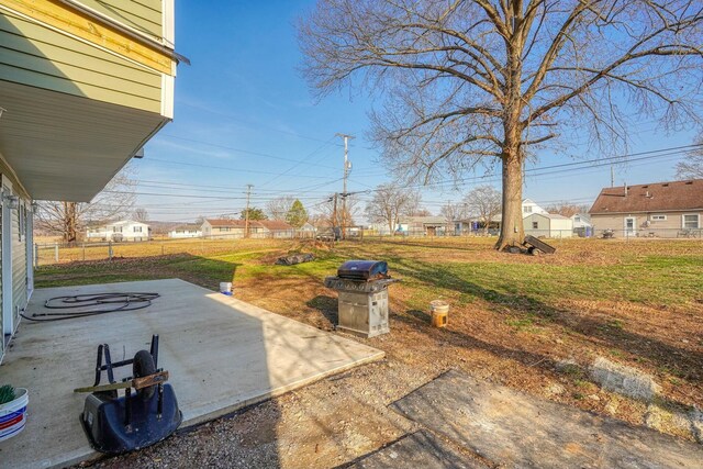 view of patio / terrace with fence