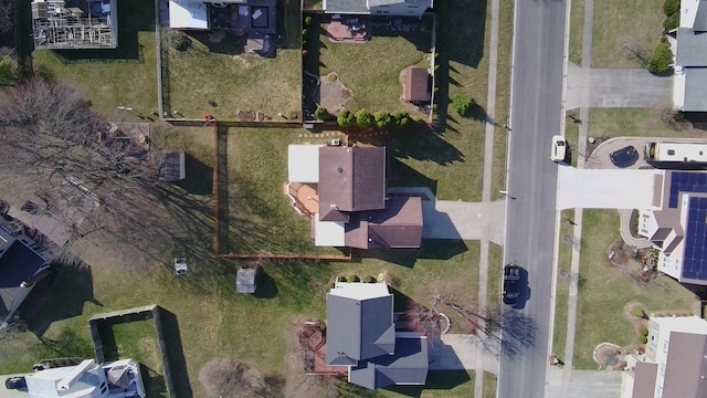 birds eye view of property featuring a residential view