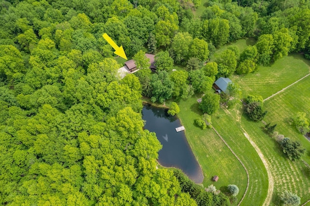 1001 Eckard Rd, Centerburg, OH 43011 - bird's eye view of a large body of water