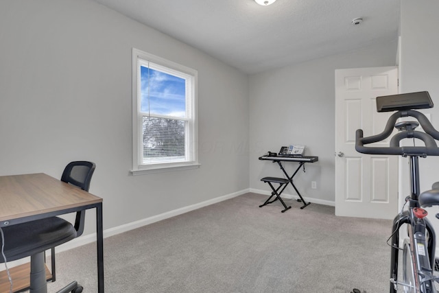 1333 Carolyn Ave, Columbus, OH 43224 - exercise room featuring carpet and baseboards