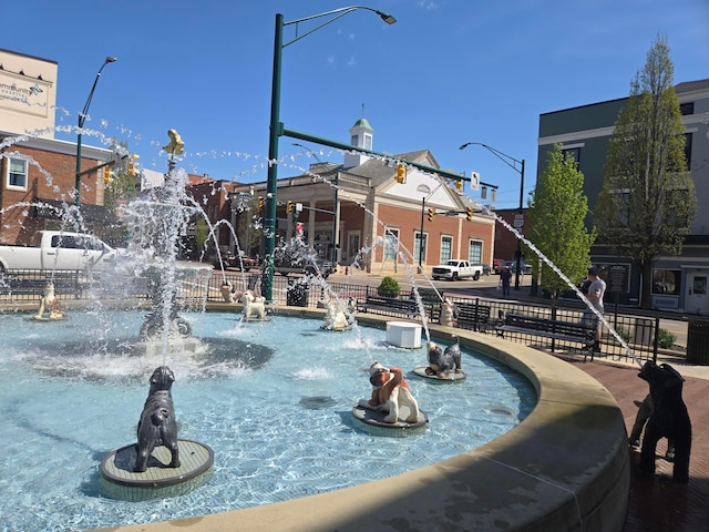 view of community