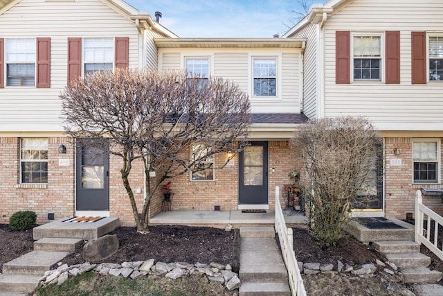 500 Foxtrail Cir E, Westerville, OH 43081 - view of property with brick siding