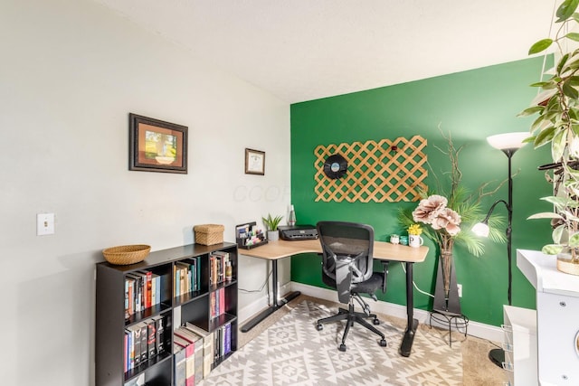 500 Foxtrail Cir E, Westerville, OH 43081 - office area with baseboards