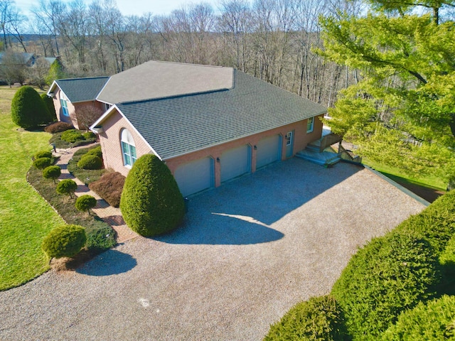 drone / aerial view