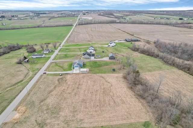 14690 S Perry Rd, Laurelville, OH 43135 - birds eye view of property with a rural view