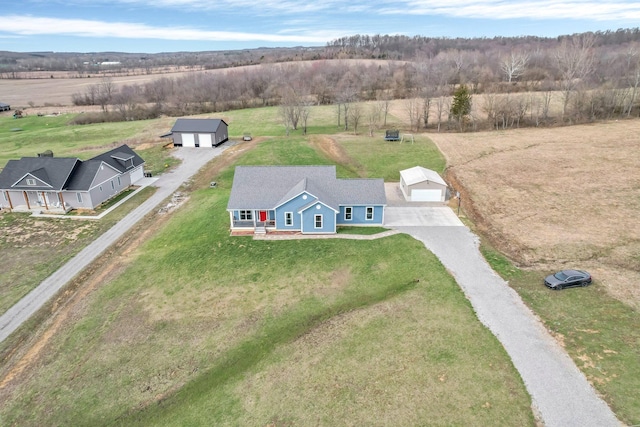 14690 S Perry Rd, Laurelville, OH 43135 - drone / aerial view with a rural view