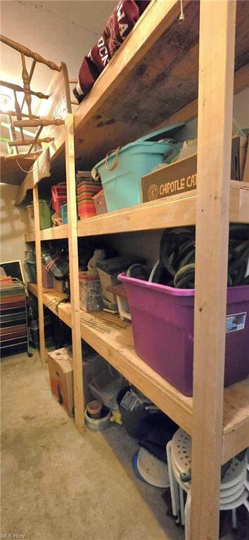 view of storage