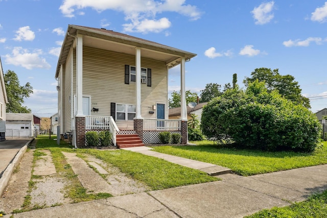 940 Leona Ave, Columbus, OH 43201 - view of front of property featuring a porch and a front yard