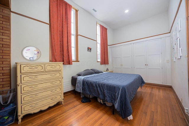 108 W Main St, Glenford, OH 43739 - bedroom with hardwood / wood-style flooring