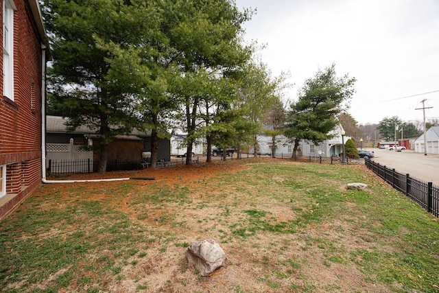 108 W Main St, Glenford, OH 43739 - view of yard featuring fence