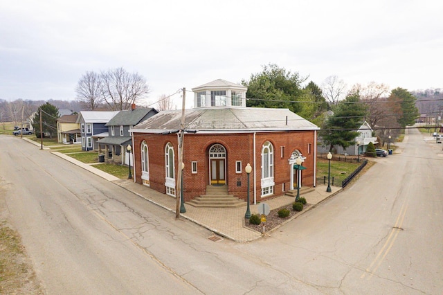 108 W Main St, Glenford, OH 43739 - exterior space with brick siding and a residential view