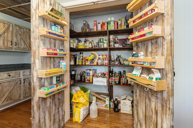 view of pantry