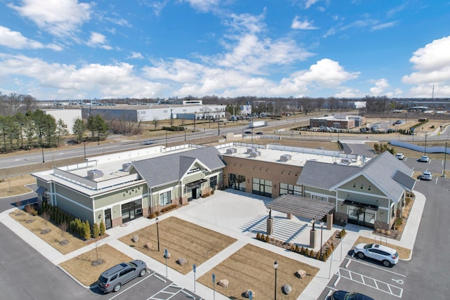 drone / aerial view