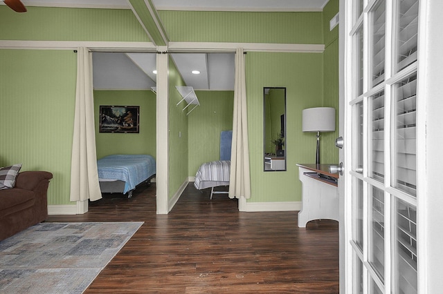 19643 Big Pine Rd, Laurelville, OH 43135 - interior space with wood finished floors and baseboards
