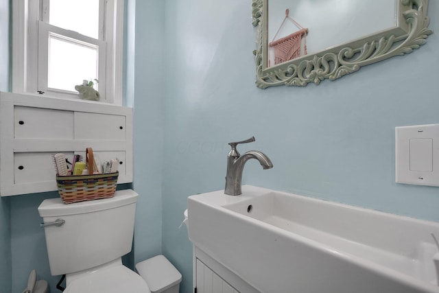 28 John St, Mount Sterling, OH 43143 - half bathroom with toilet and vanity