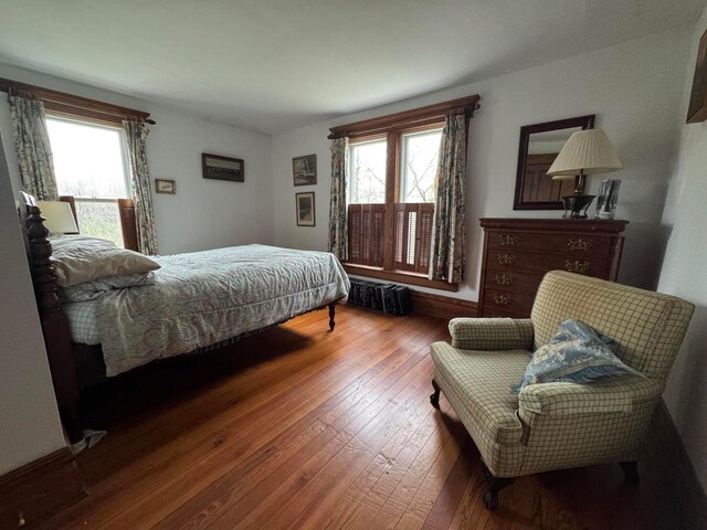 4175 Reynoldsburg Baltimore Rd NW, Baltimore, OH 43105 - bedroom featuring hardwood / wood-style flooring and multiple windows