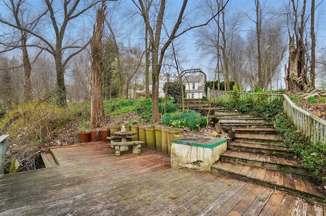 4175 Reynoldsburg Baltimore Rd NW, Baltimore, OH 43105 - deck featuring stairs