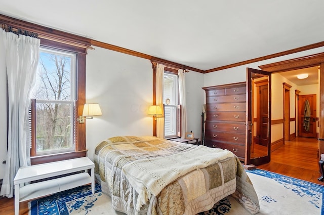 4175 Reynoldsburg Baltimore Rd NW, Baltimore, OH 43105 - bedroom featuring wood finished floors and crown molding