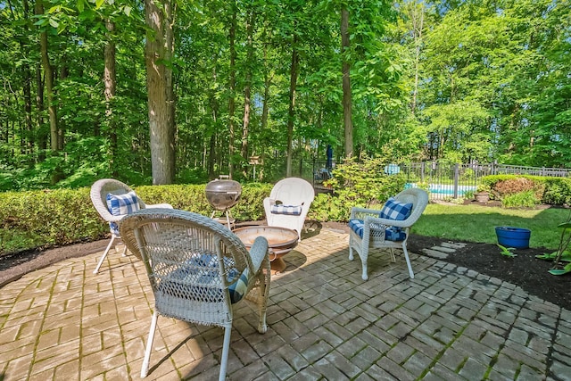 9047 Sequoia Ct, Plain City, OH 43064 - view of patio