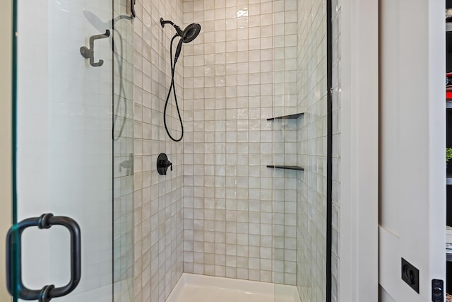 full bath with a stall shower