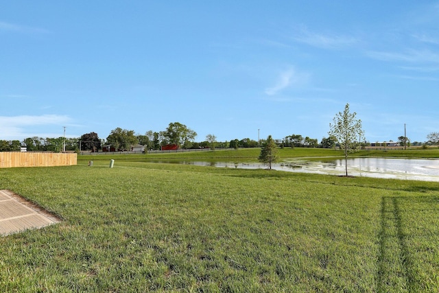 7 Erin Hills Rd, Commercial Point, OH 43116 - view of yard with a water view