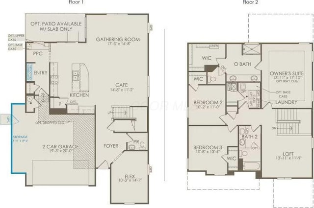 3780 Brody Dr Lot 187, Grove City, OH 43123 - view of floor plan / room layout