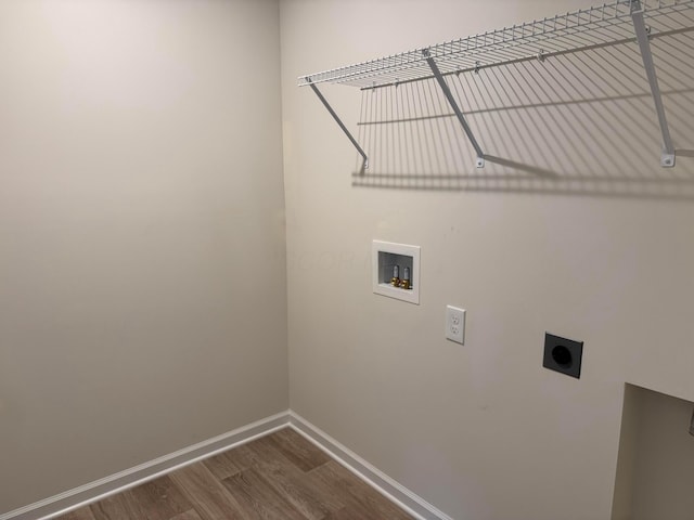 3780 Brody Dr Lot 187, Grove City, OH 43123 - laundry room featuring electric dryer hookup, hookup for a washing machine, and dark wood finished floors