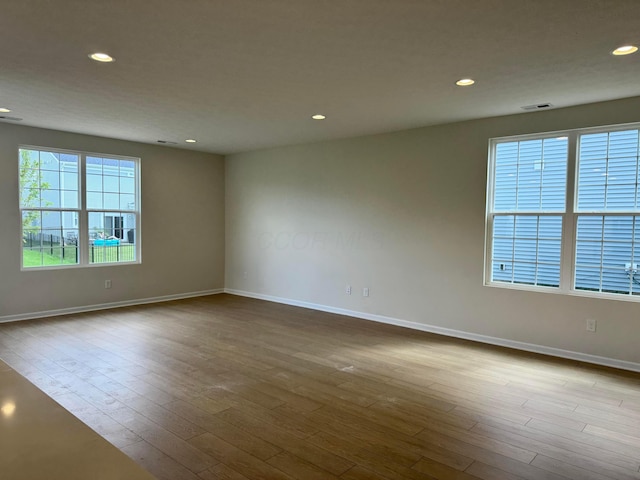 3780 Brody Dr Lot 187, Grove City, OH 43123 - spare room featuring dark wood-style floors and recessed lighting