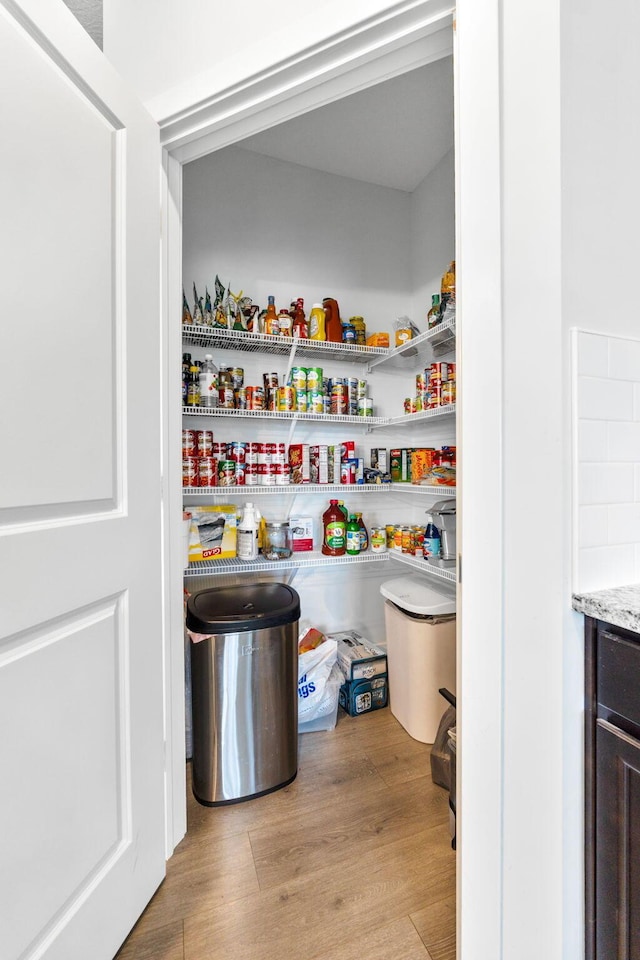view of pantry